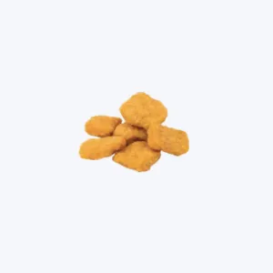 Restaurant cookout chicken nuggets five piece order fresh and hot