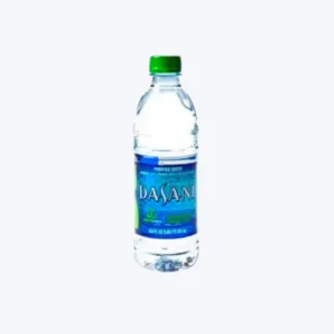 Cookout menu Dasani bottled water drink