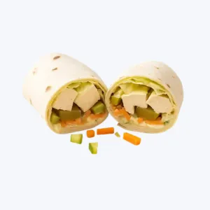 Cookout menu honey mustard chicken wrap with sweet tangy sauce