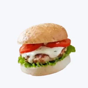 House style char-grilled burger Cookout