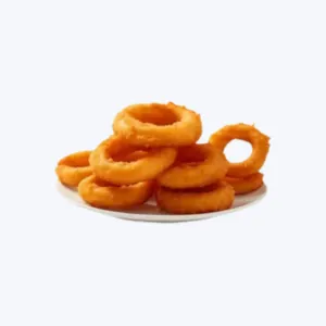 CookOut onion rings thick cut battered and fried till golden