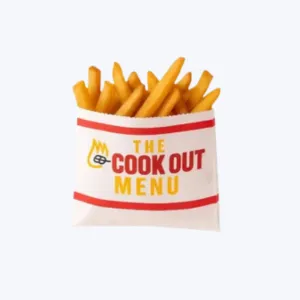 CookOut regular fries nothing fancy just really good fries