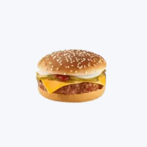 Small burger Cookout cheapest meal